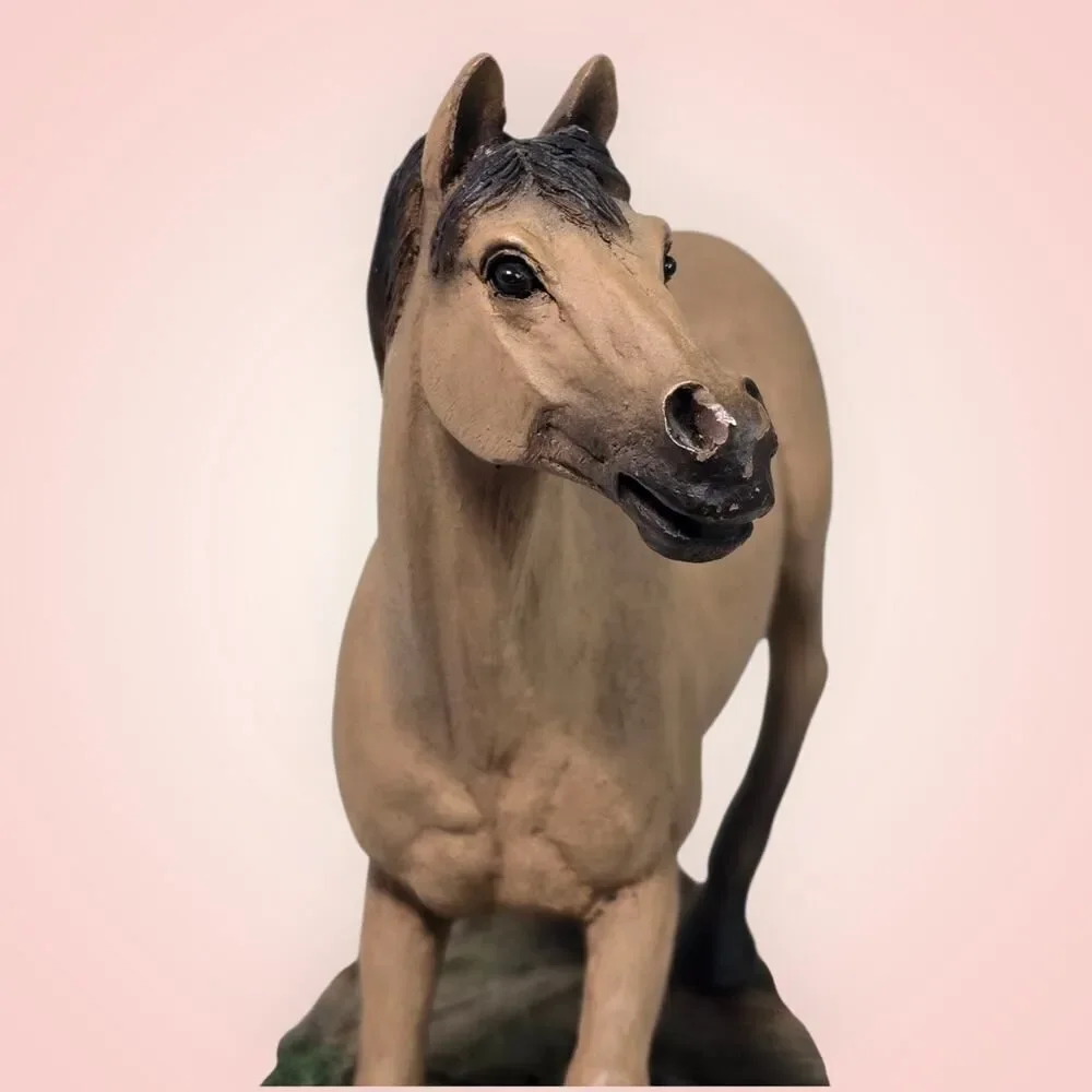 Neil J Rose Buckskin 'SPIRIT' HORSE FIGURINE Limited Edition #810/3500 Sculpture